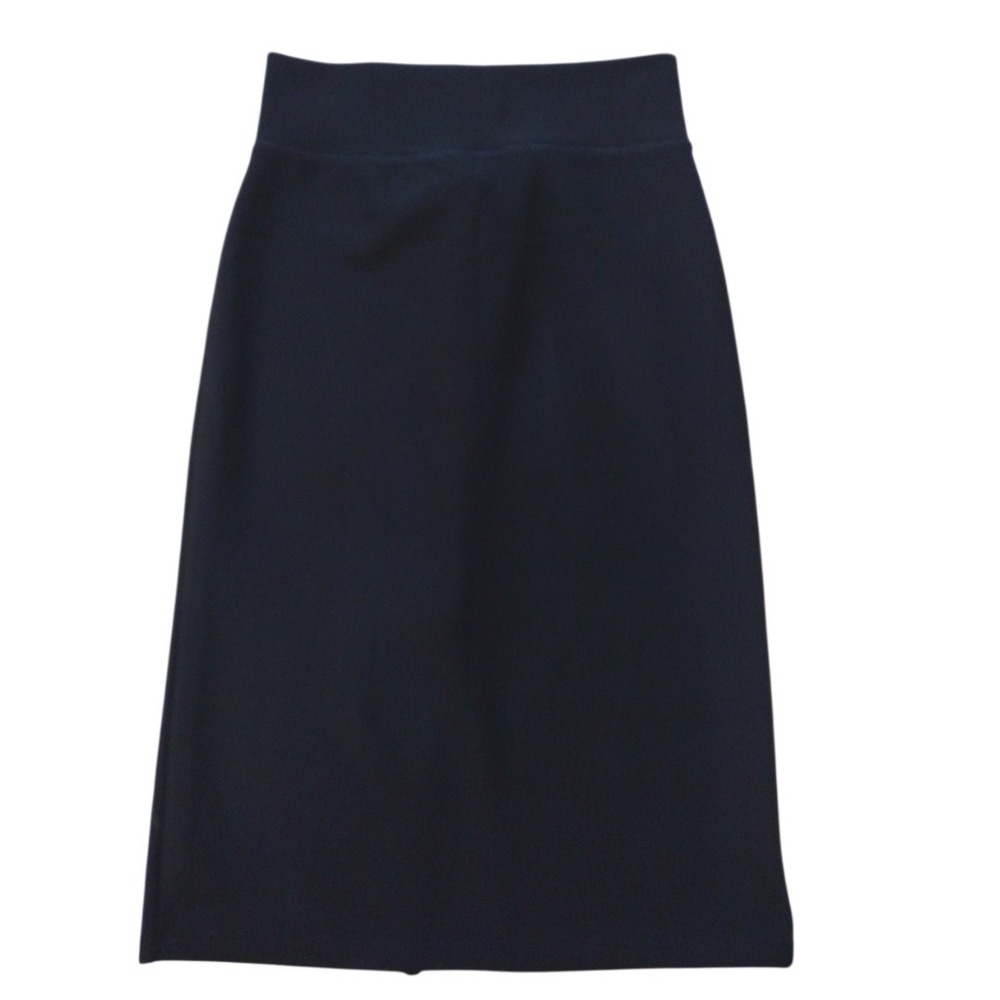 P.O.S.H. Pencil Skirt Woman's S Black Stretch Office Party Career Back Slit